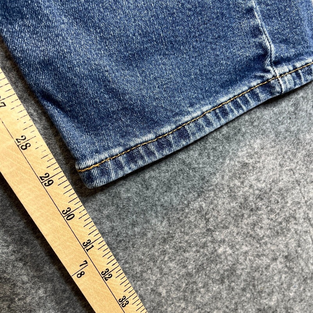 Levis Jeans Men's 40x32 505 Regular Fit Straight Leg Medium Wash Denim Pants - Picture 6 of 13